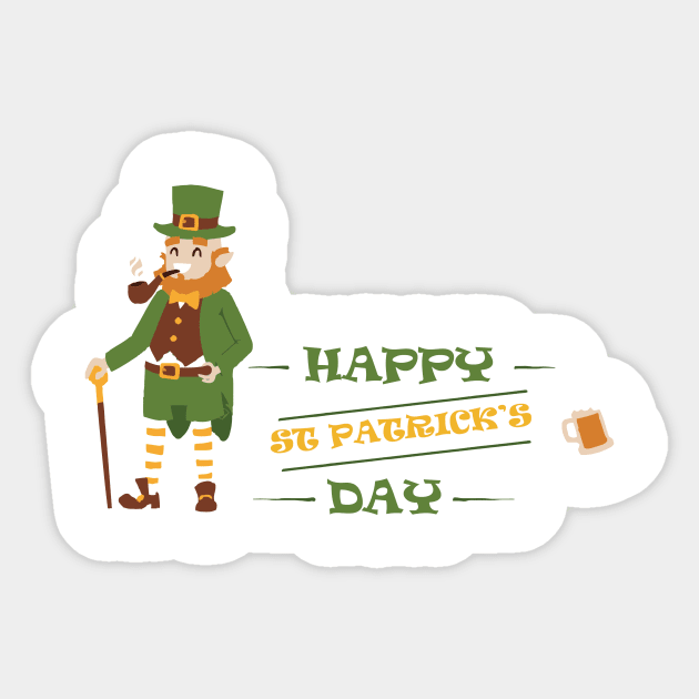 st patrick day's Sticker by Ticus7